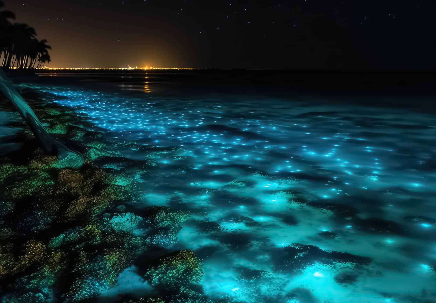 3 Best Puerto Rico Bioluminescent Beaches at Night (2023)